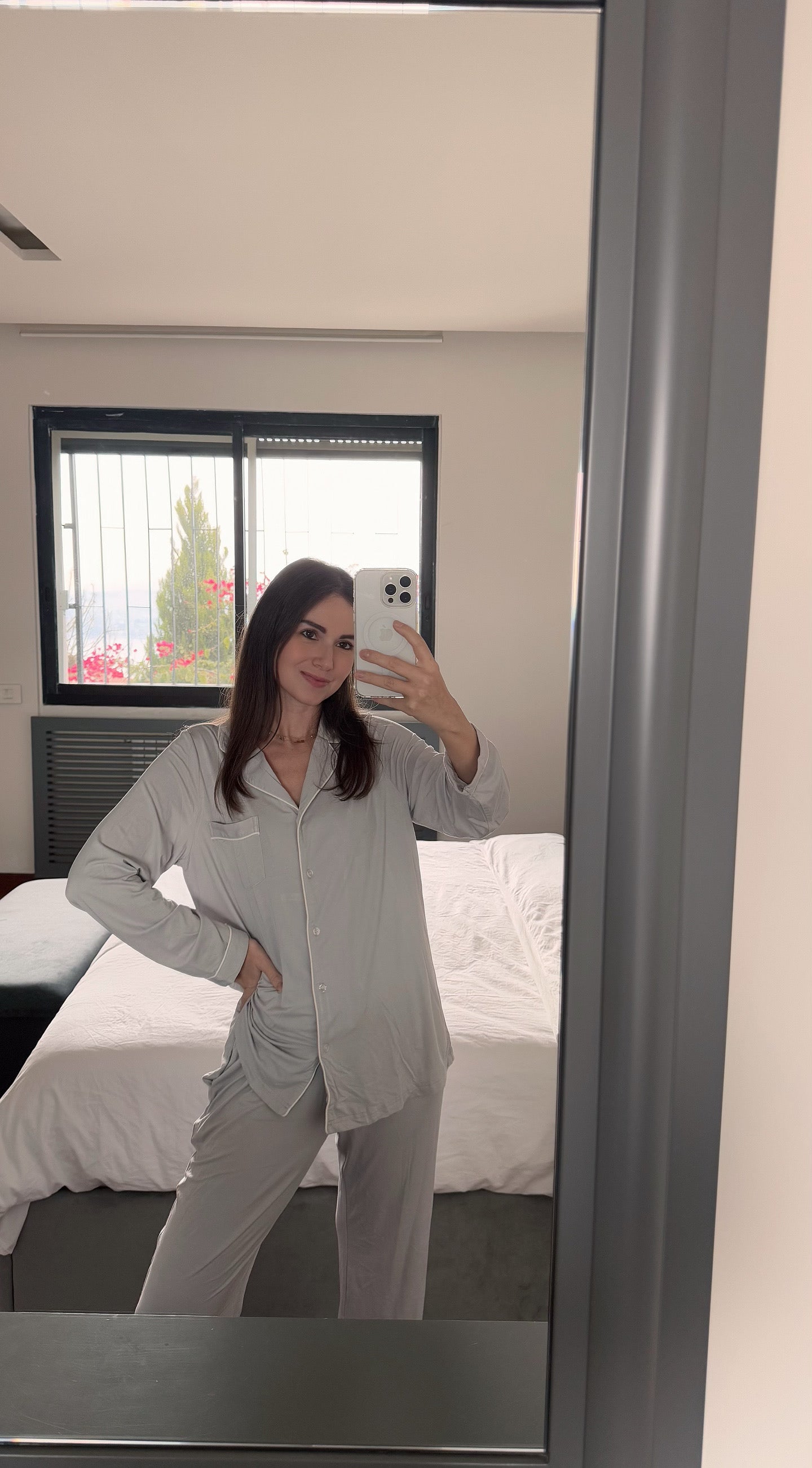 Lana Organic Bamboo Long Sleeve Pajama Set