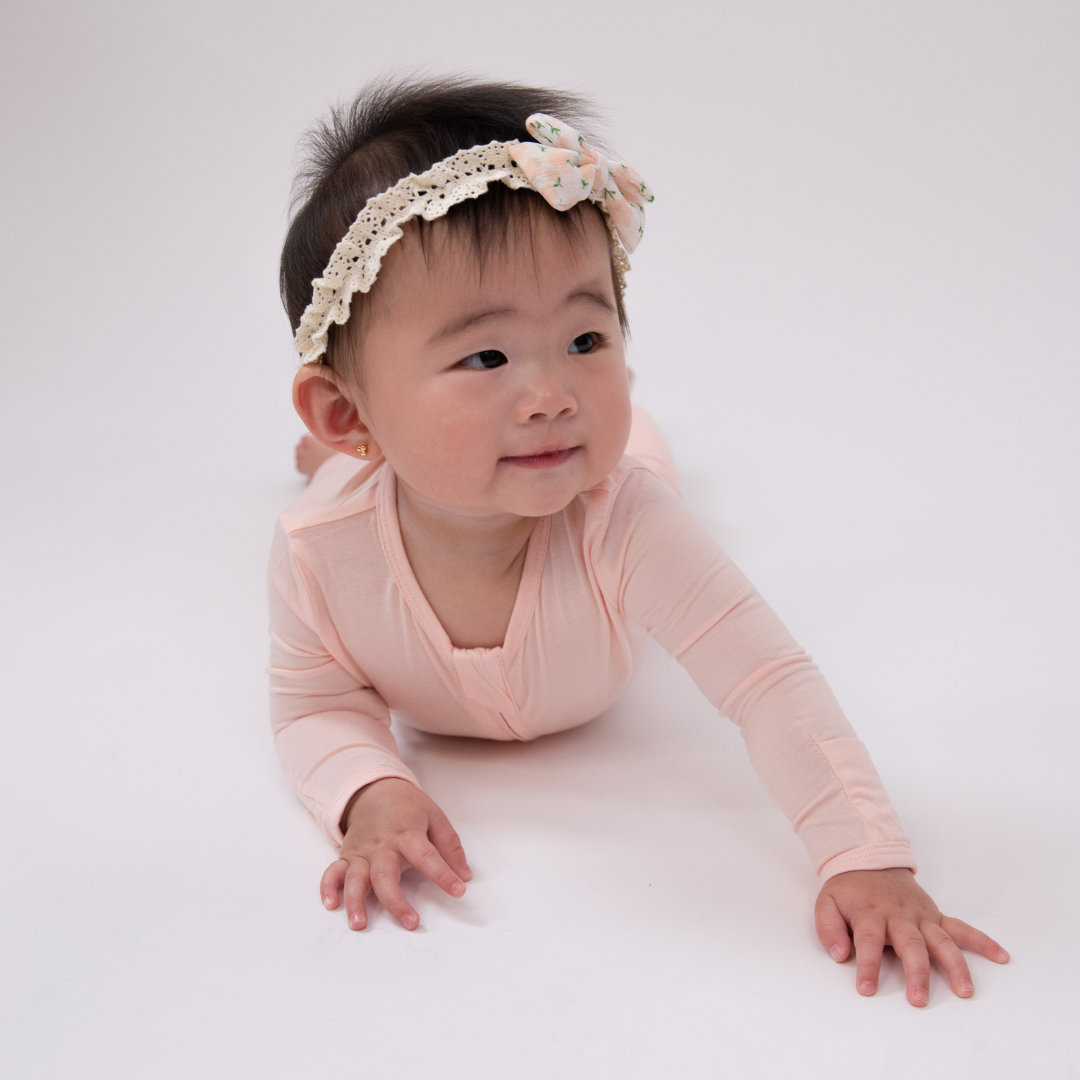 Harper Organic Bamboo Zip Sleepsuit