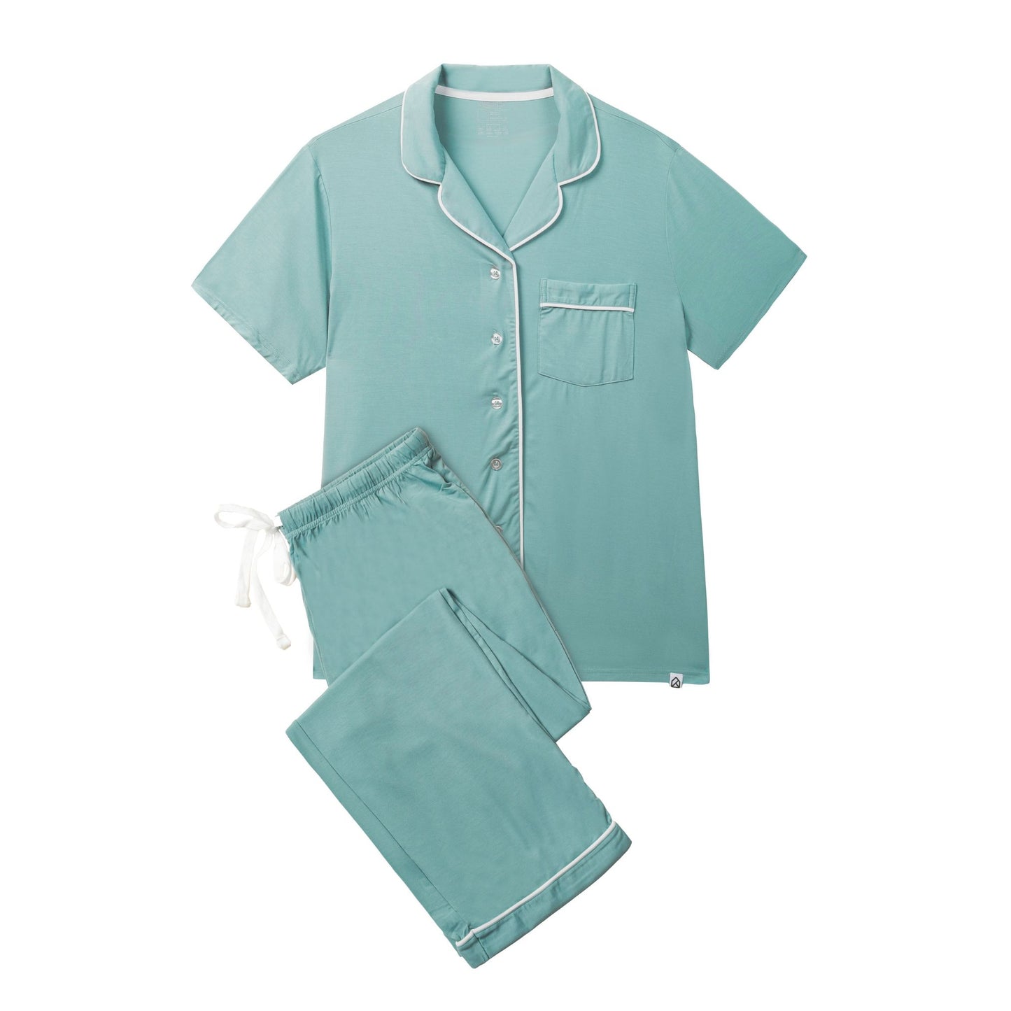 Andy Organic Bamboo Short Sleeve Pajama Set