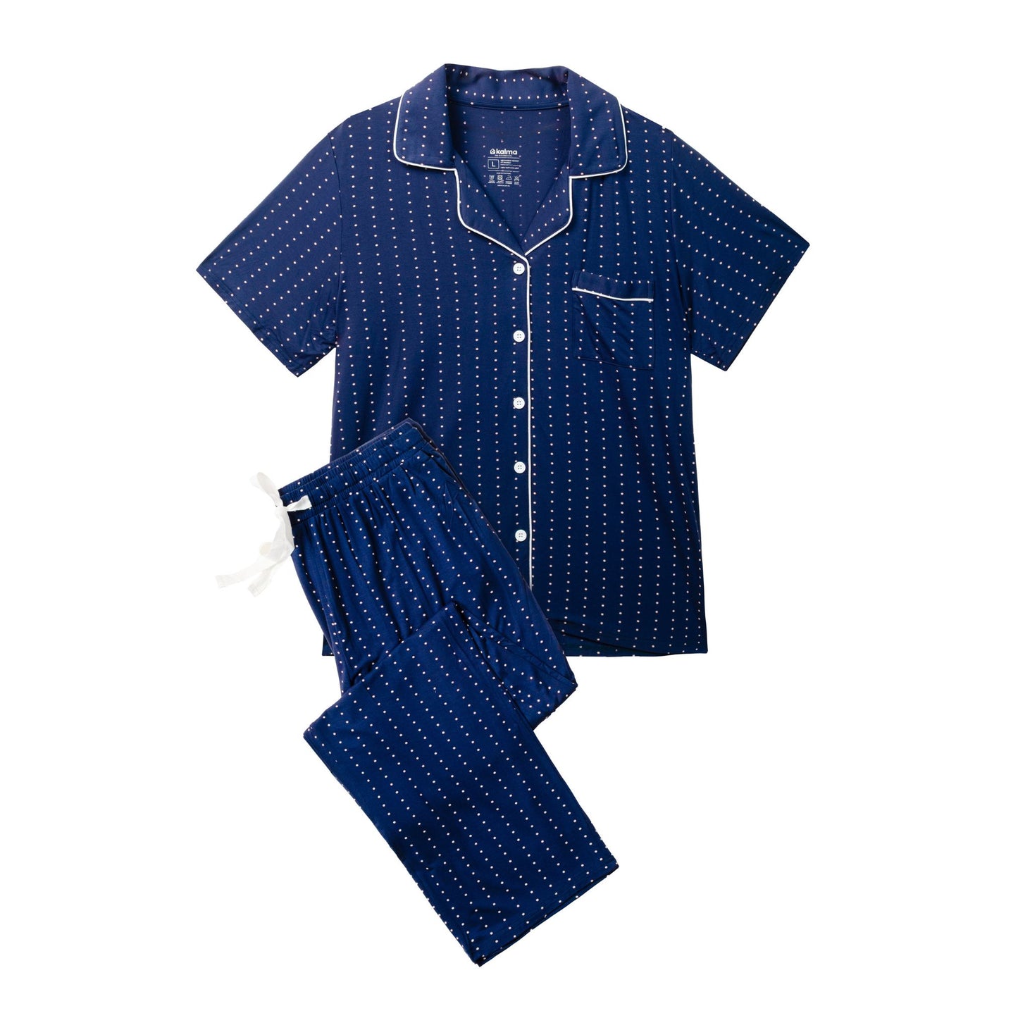 Andy Organic Bamboo Short Sleeve Pajama Set