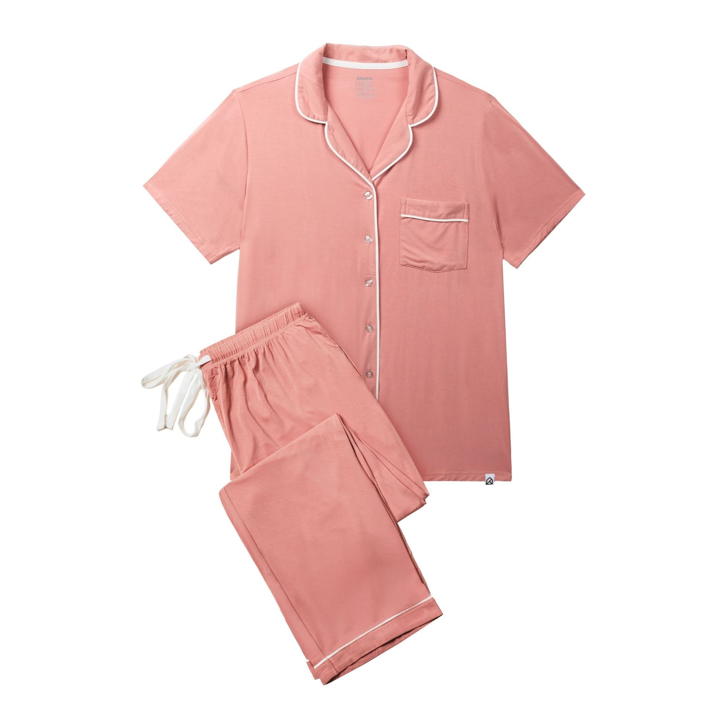 Andy Organic Bamboo Short Sleeve Pajama Set