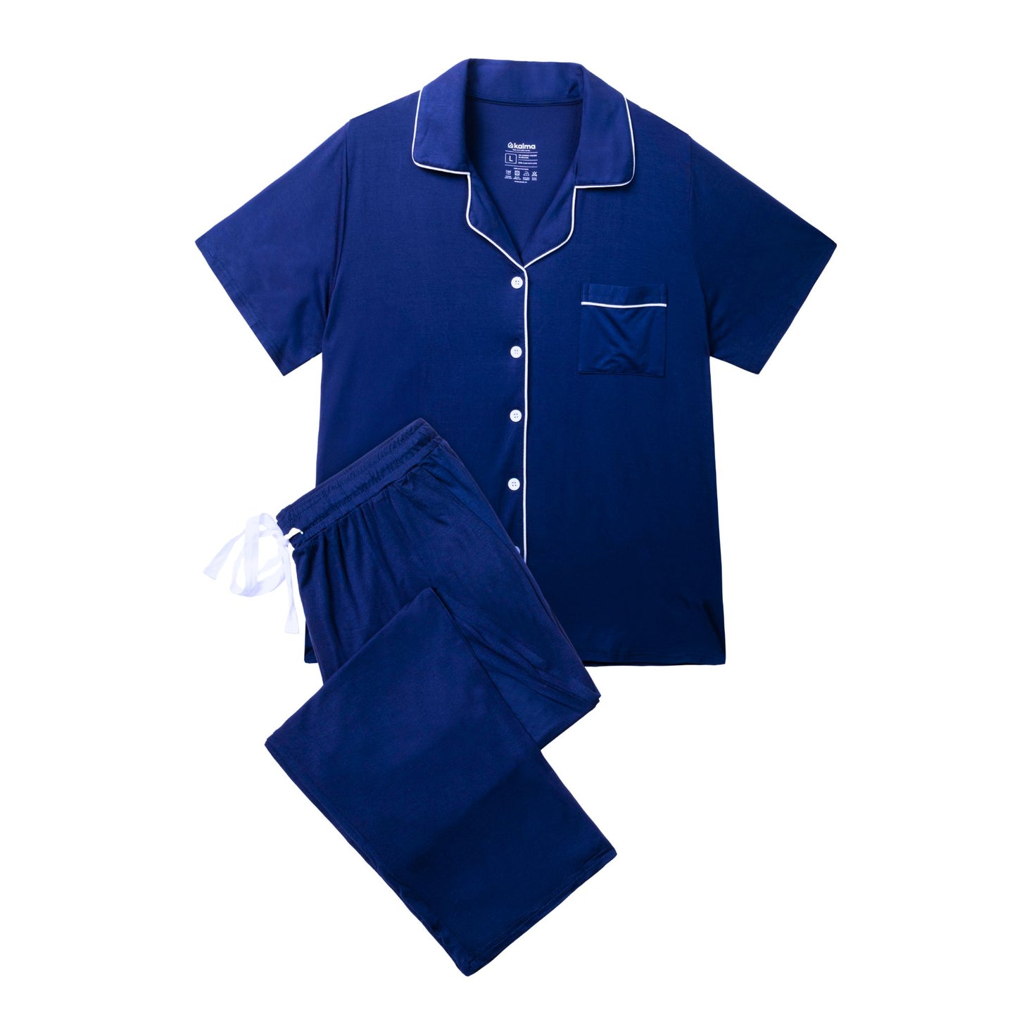 Andy Organic Bamboo Short Sleeve Pajama Set