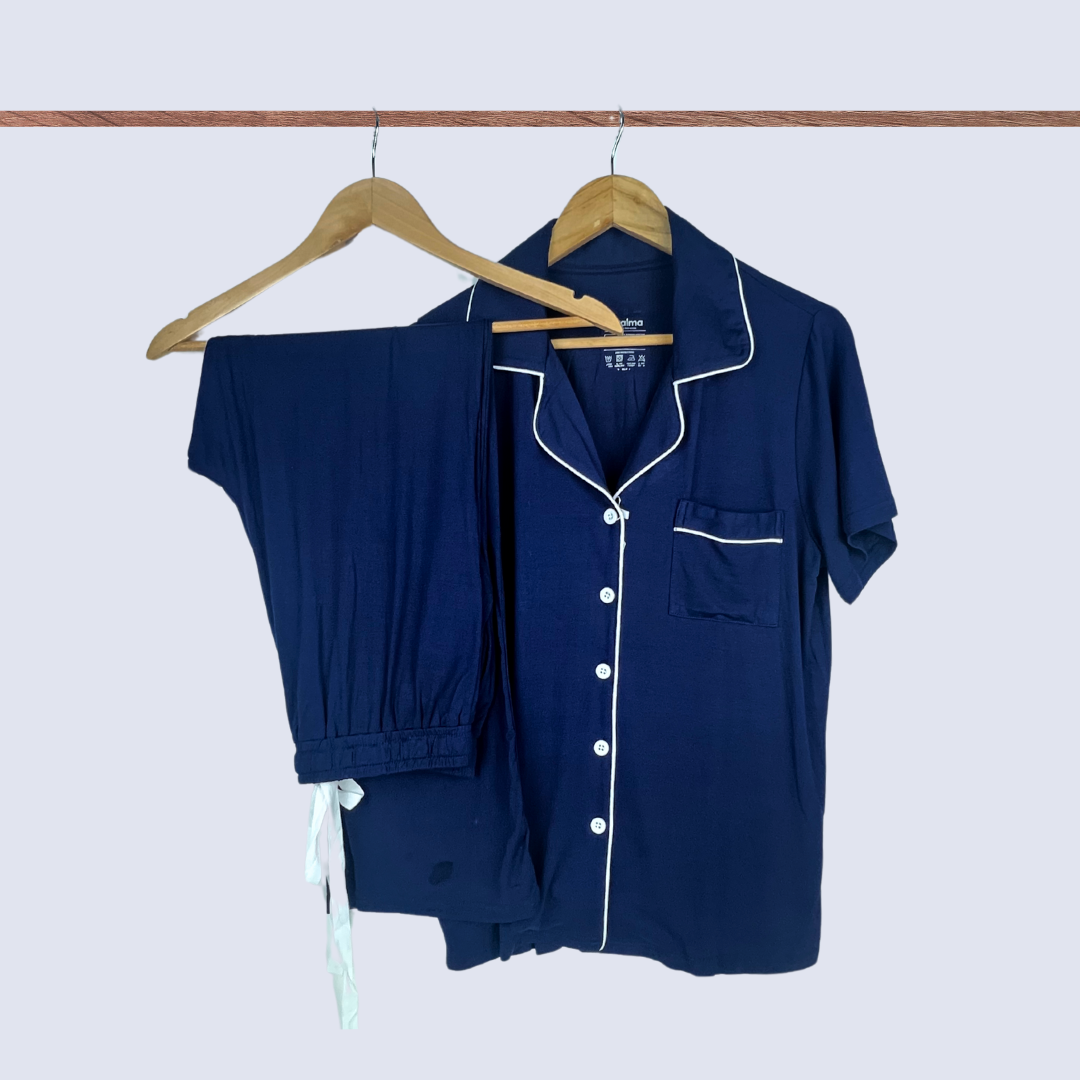 Andy Organic Bamboo Short Sleeve Pajama Set