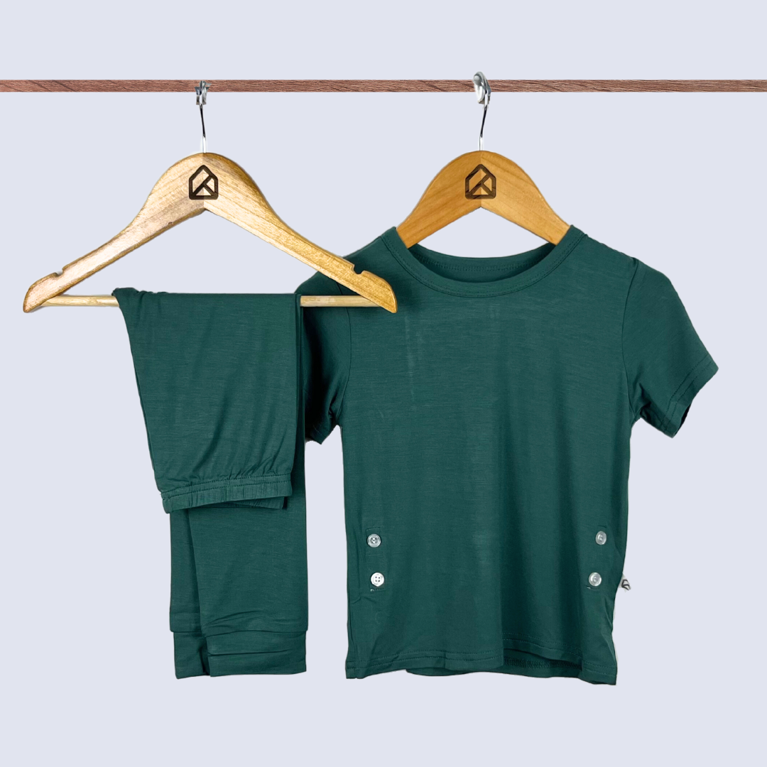 Billie Organic Bamboo Short Sleeve Pajama Set