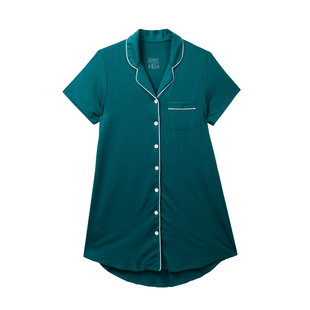 Demi Organic Bamboo Button Down Dress