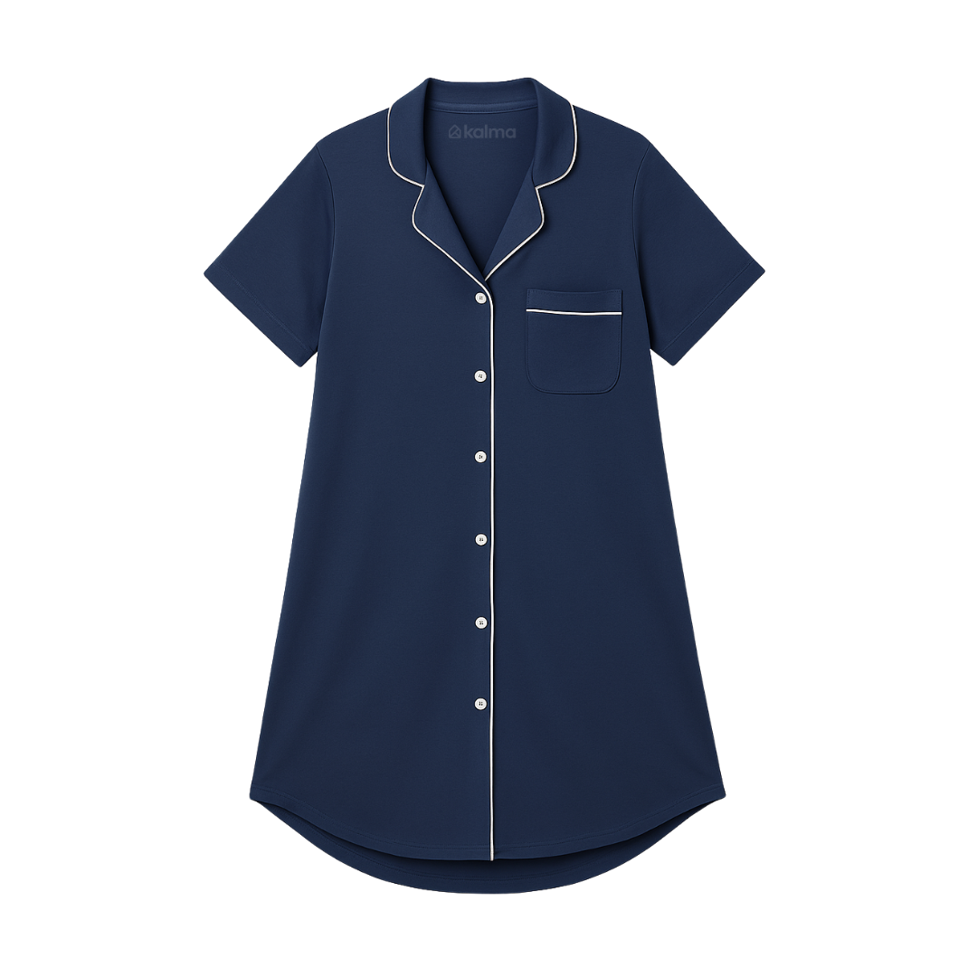 Demi Organic Bamboo Button Down Dress