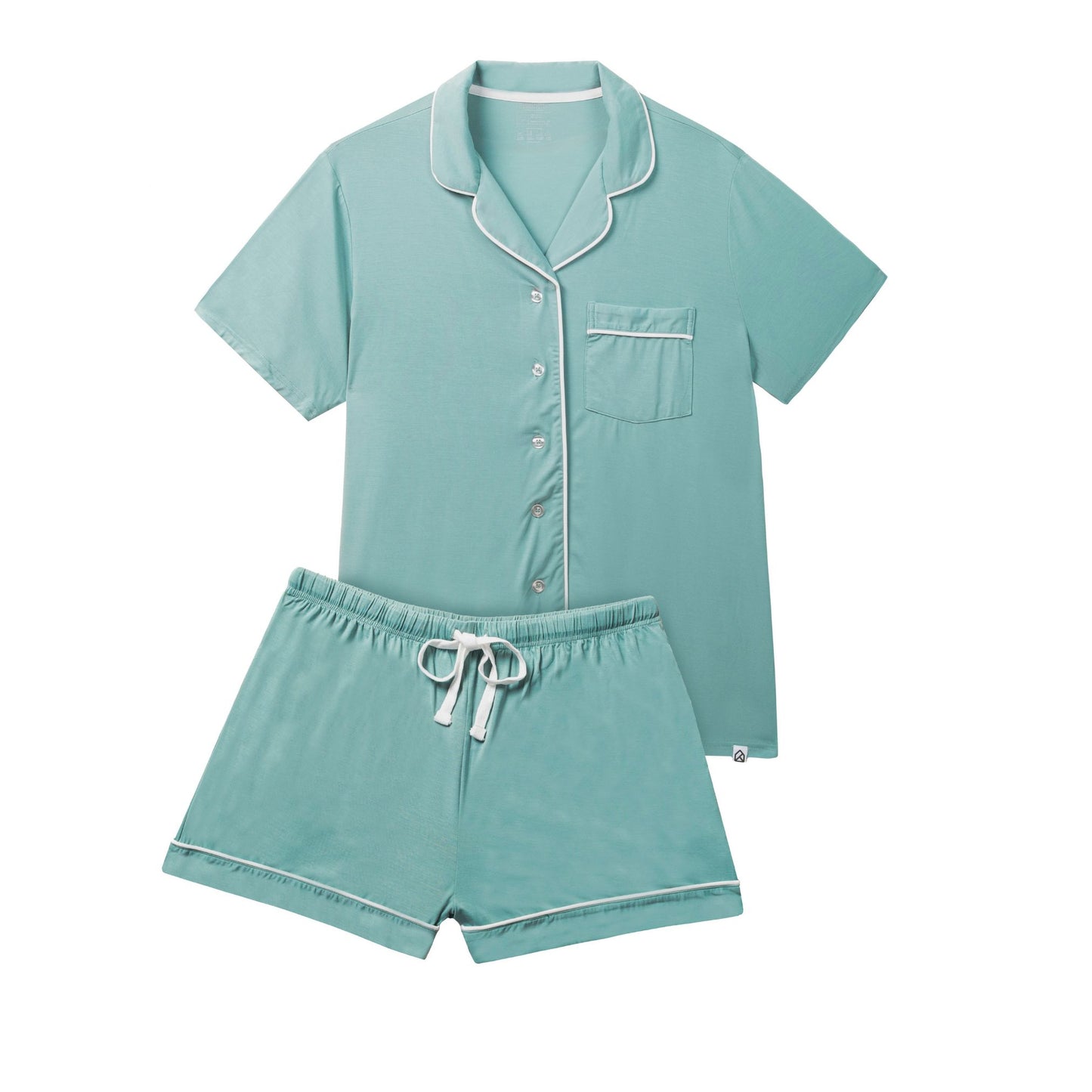 Irene Organic Bamboo Short Sleeve Pajama Set