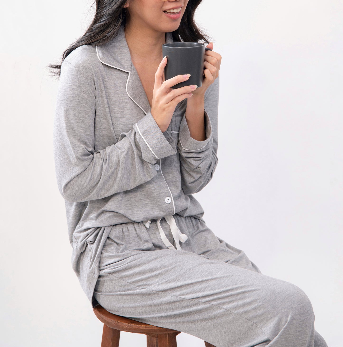 Lana Organic Bamboo Long Sleeve Pajama Set