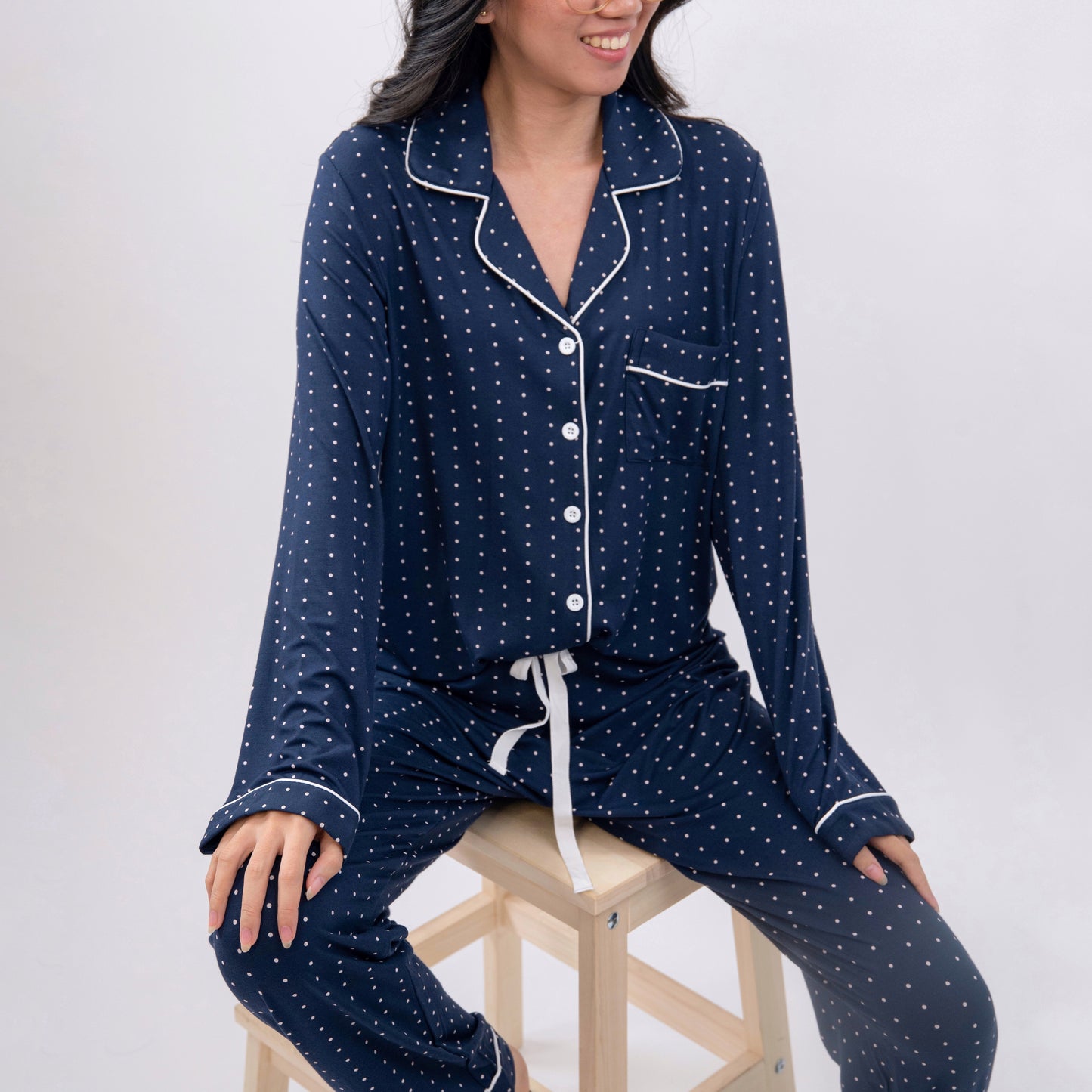 Lana Organic Bamboo Long Sleeve Pajama Set