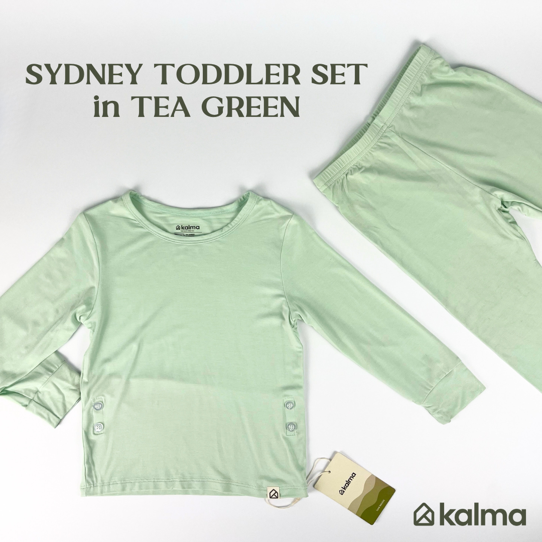 Sydney Organic Bamboo Long Sleeve Pajama Set