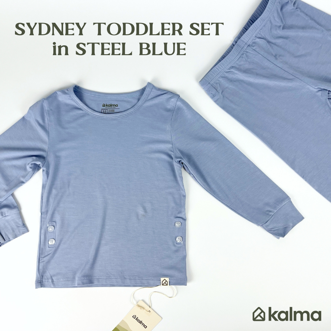 Sydney Organic Bamboo Long Sleeve Pajama Set
