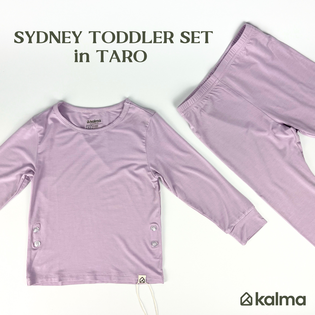Sydney Organic Bamboo Long Sleeve Pajama Set
