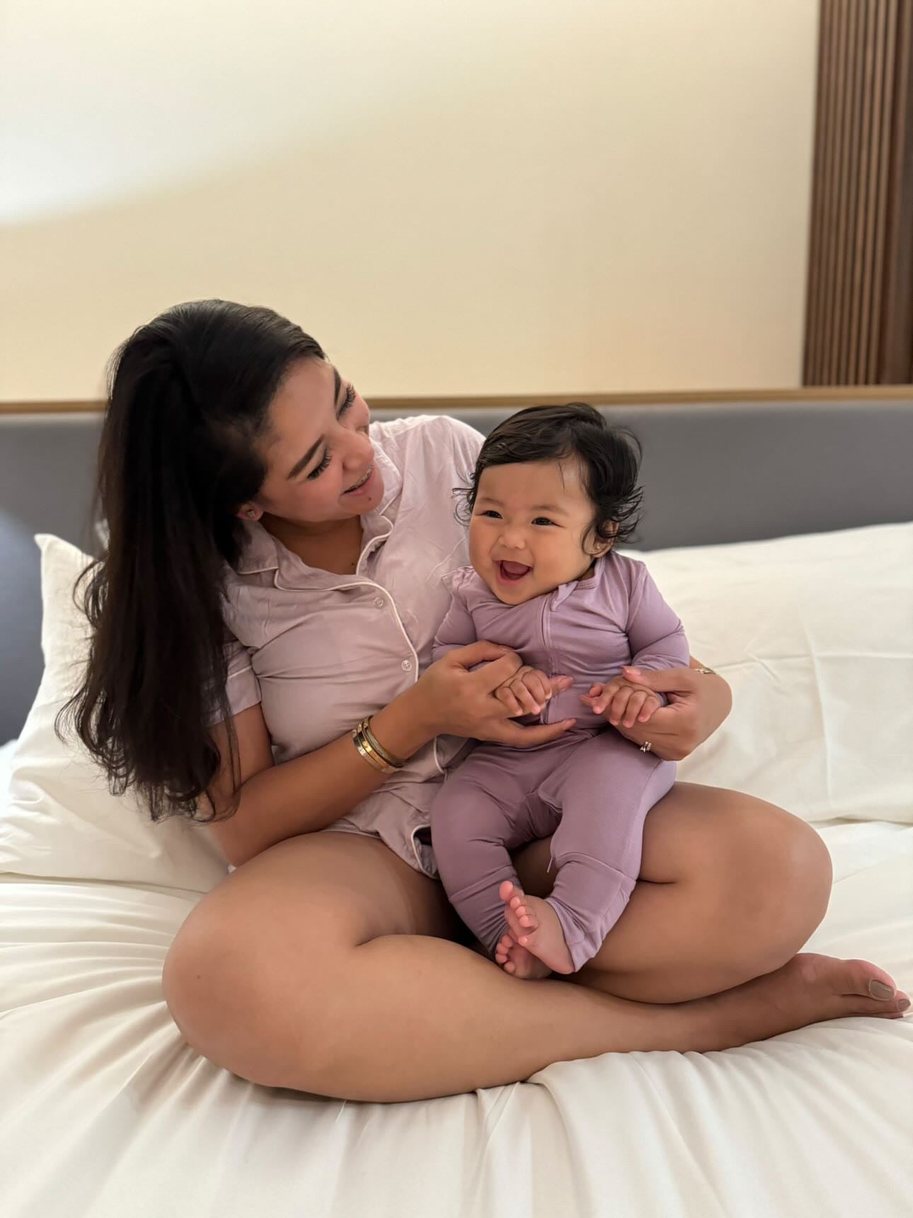 Irene Organic Bamboo Short Sleeve Pajama Set