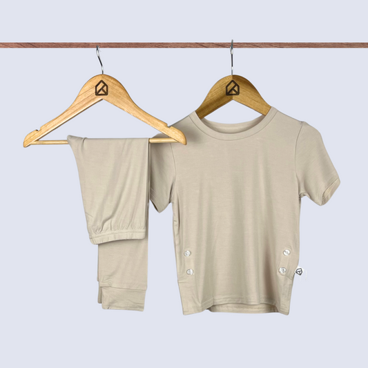 Billie Organic Bamboo Short Sleeve Pajama Set
