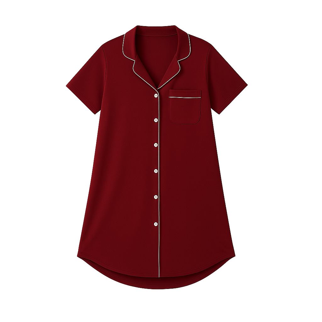 Demi Organic Bamboo Button Down Dress