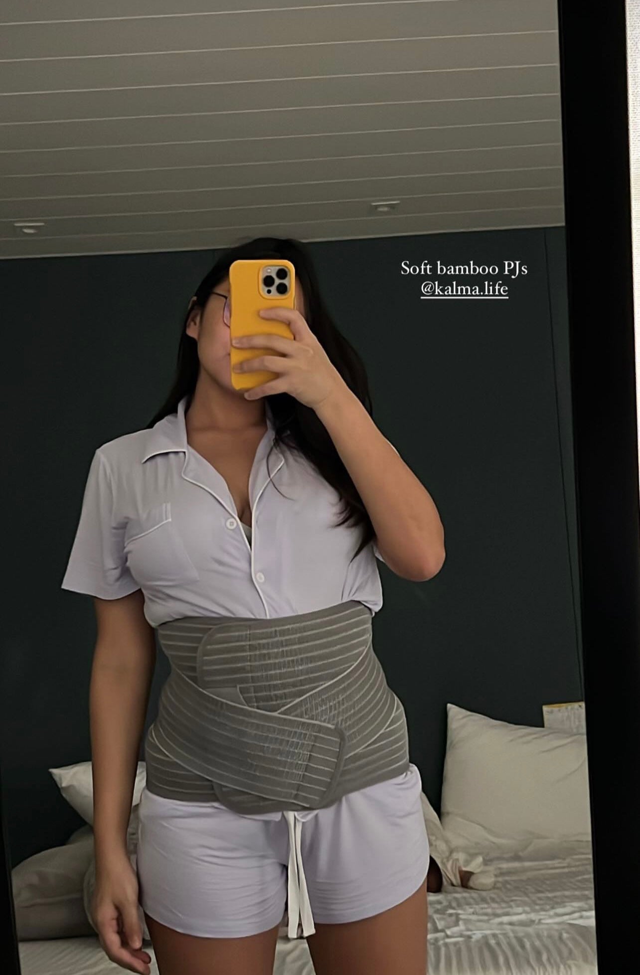 Irene Organic Bamboo Short Sleeve Pajama Set