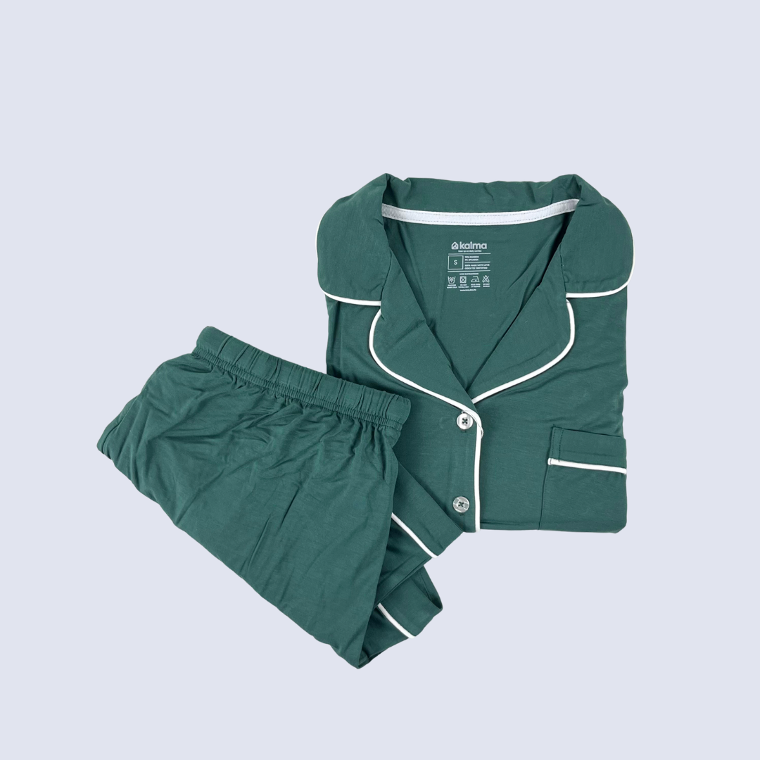 Irene Organic Bamboo Short Sleeve Pajama Set