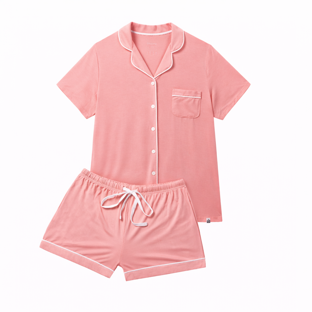 Irene Organic Bamboo Short Sleeve Pajama Set