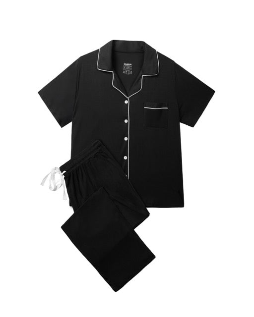 Andy Organic Bamboo Short Sleeve Pajama Set