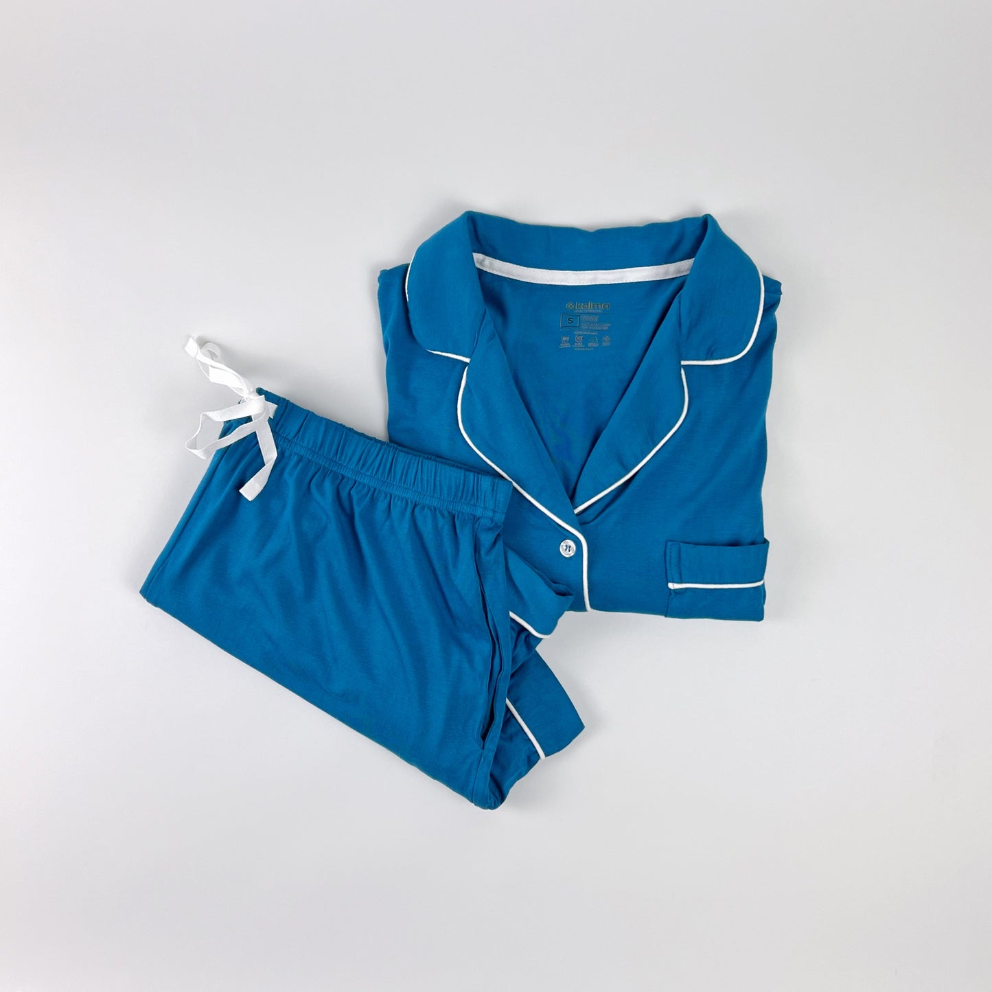 Irene Organic Bamboo Short Sleeve Pajama Set