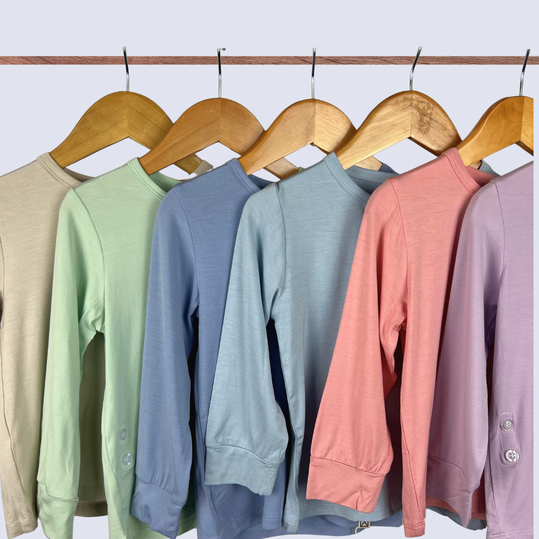 Sydney Organic Bamboo Long Sleeve Pajama Set