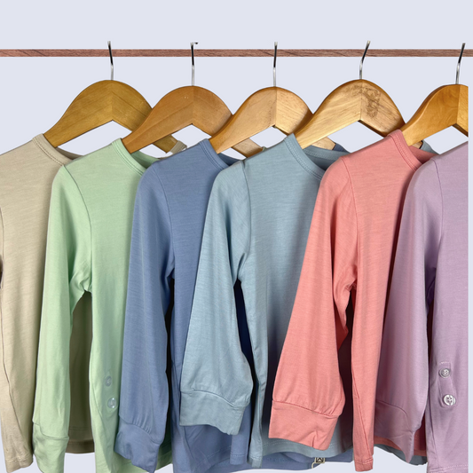 Sydney Organic Bamboo Long Sleeve Pajama Set