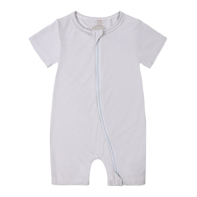 Robin Organic Bamboo Zip Short Romper